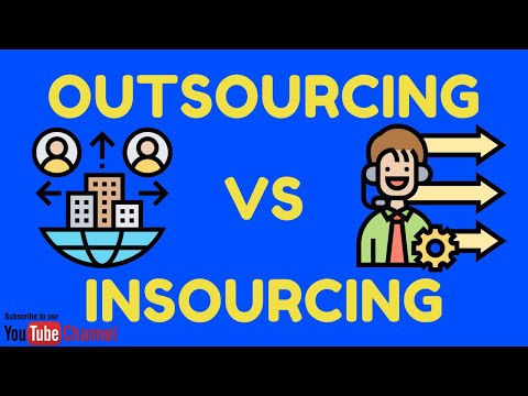 Outsourcing Vs Insourcing Difference Explained | What is Outsourcing & Insourcing